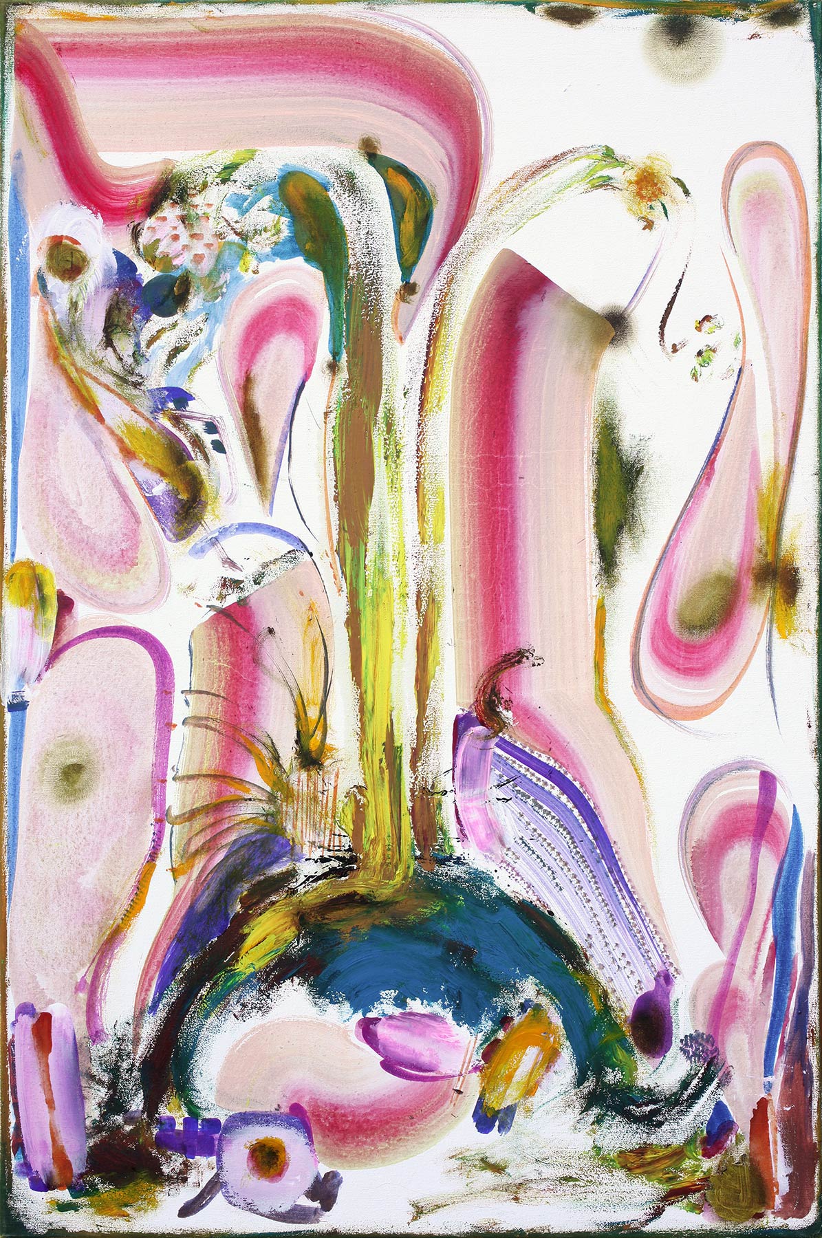 Ungegenständliche Malerei von Ann-Kristin Hamm/ Abstract Painting by Ann-Kristin Hamm